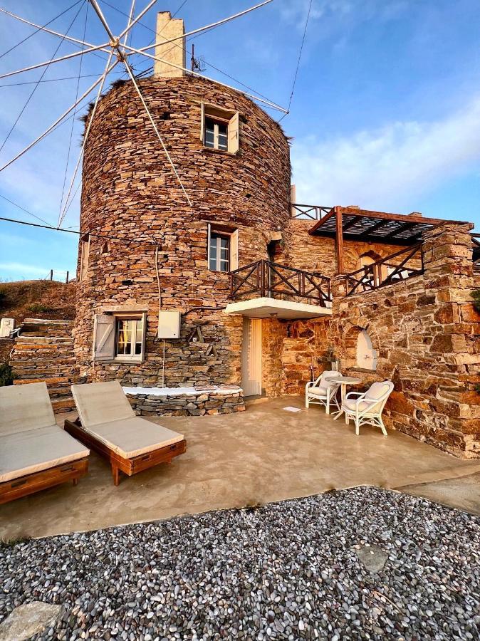 Villa The Stone Windmill à Koundouros Extérieur photo